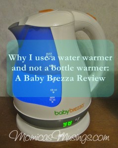 Baby Brezza Water Kettle Review