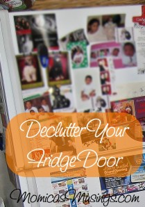 Declutter Your Fridge Door